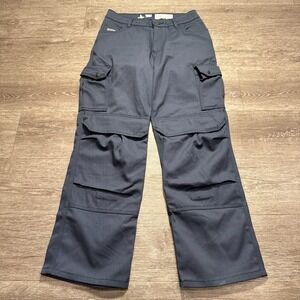 LAPCO FR Pants 28 Blue Flame‎ Resistant Work Jeans Utility 28x30 Double Knee